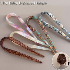 Hair Pins, U Shaped French Hair Stick Fork for Buns, Flyaways, Styling