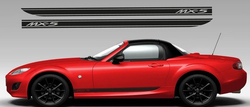 Mazda mx5 mk3 side - stripes,