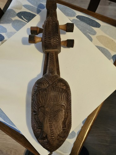 Vintage nepali wood - vintage, hand