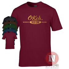 Okeh Records t-shirt Stax Northern soul Wigan casino Jazz with gold print