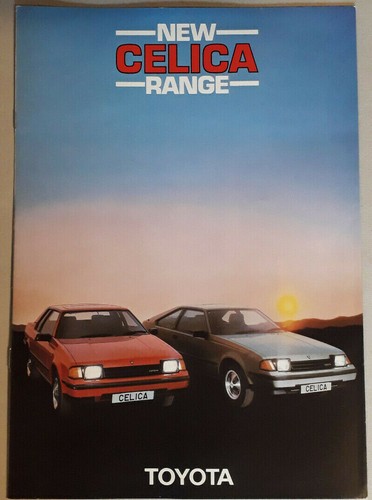 Toyota celica range brochure - toyota,