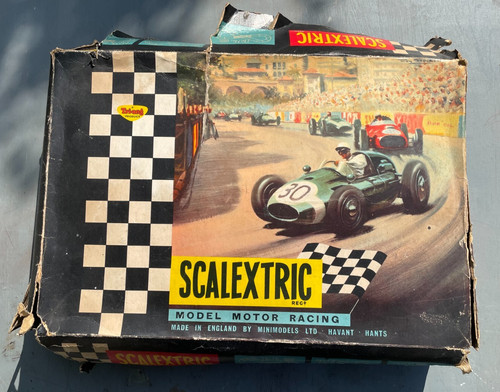 Vintage scalextric set - scalextric, 50