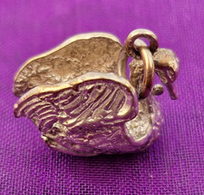 Vintage Silver 925 Swan Lake