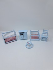 Doll House Furniture Baby Items Measurements Included In Photos