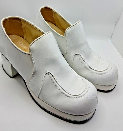 Vintage 70s white leather - vintage,
