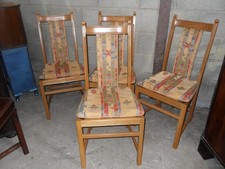 4 x Ercol Vintage Modern  Pine