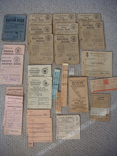Wwii ration books leave - wwii, or