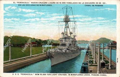 Vintage panama canal - vintage,