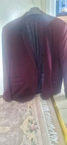 Men burgundy velvet with - burgundy,