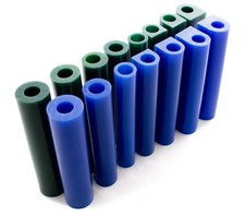 Blue Green Wax Ring Tube Molds