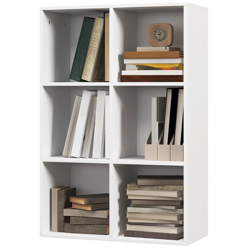 Homcom cubic cabinet bookcase - cubic,