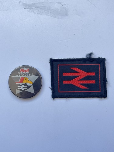 Vintage british rail pin - british,