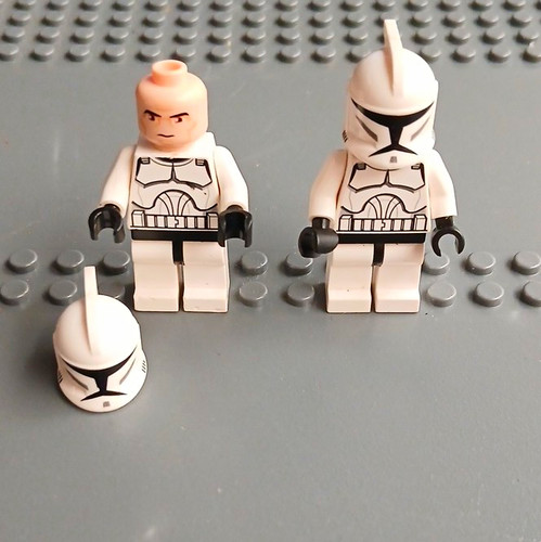 Lego star wars clone trooper - star,