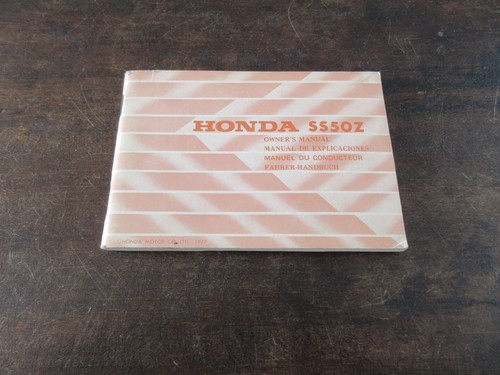 Honda ss50 ss50z 1977 - ss50,
