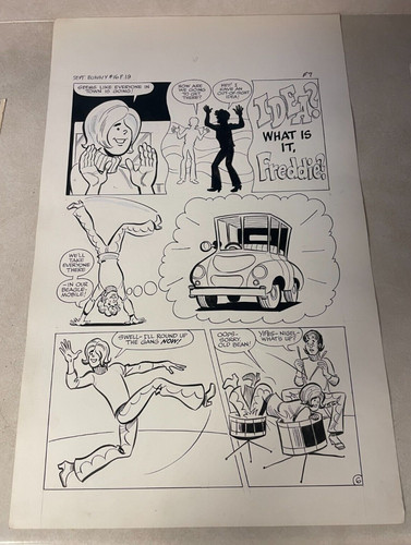 Bunny original comic - original, art