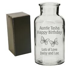 Personalised Small Glass Bud