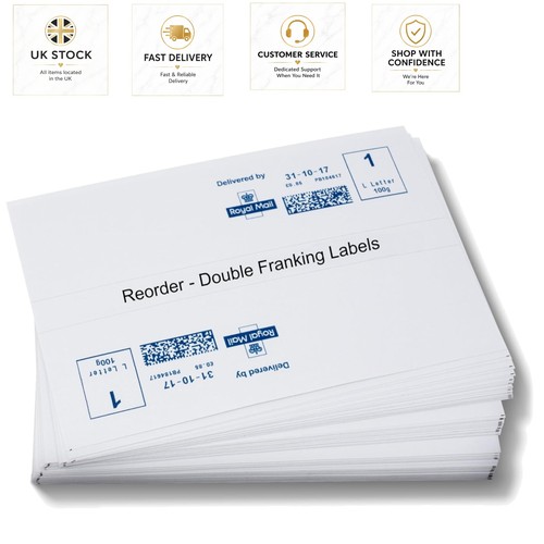 Franking machine labels - machine, labels: