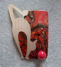 Lea Stein Genuine Brooch