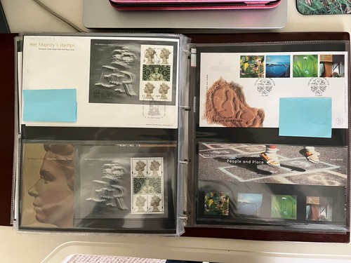 Royal mail album - mail, assorted