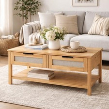 Oak Coffee Table Solid Wood