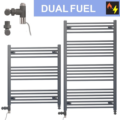 Dual fuel towel radiator - fuel, 700mm