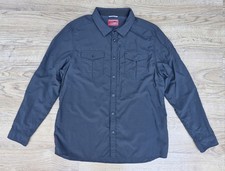 Craghoppers Nosilife Shirt Mens XL Grey Walking Hiking Outdoor Safari Utility