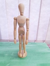 Artist Wooden Mannequin 12" Inch Sketching Lay Figure Manikin Drawing Aid