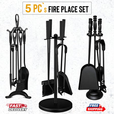 5 Piece Companion Set Black