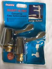 New Chrome Replacement  Levers For Taps Complete With Valves