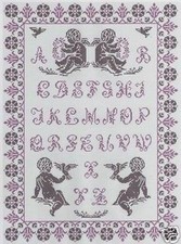 CROSS STITCH GRID - ALPHABET