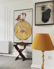 ?️ Framed Limited Edition Chanel ‘Chance’ Perfume Poster by Jean-Paul Goude”