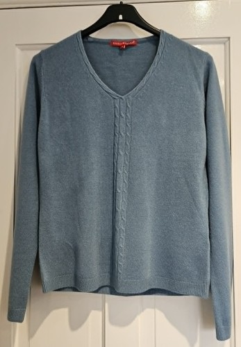 Debbie morgan blue jumper - blue,