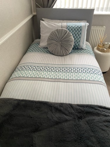 Next teal single duvet cover - teal, &