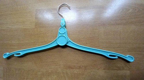 Vintage folding coat hanger - folding,