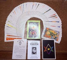 Aleister Crowley Thoth Tarot Love Deck Large Edition 78 Cards Magik Astrology