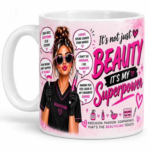 Beautician mug beauty - beautician,