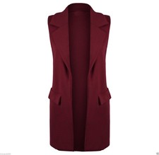 Womens Plain Sleeveless