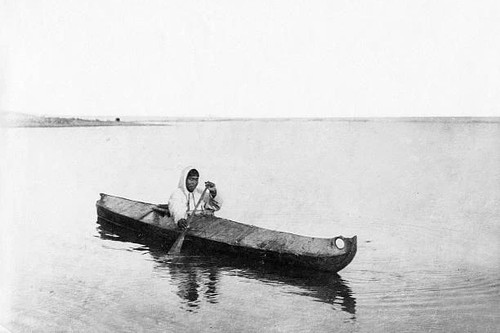 Eskimo kajak presumably - a,
