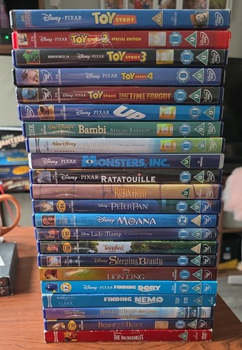Disney dvd mixed pixar - disney,