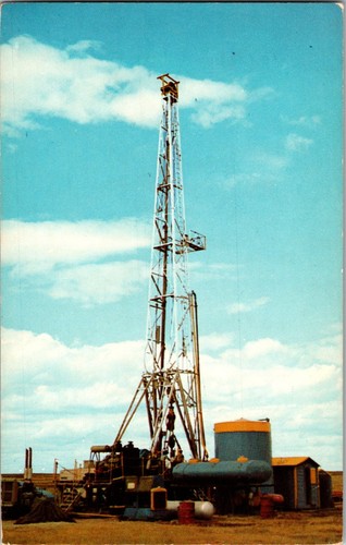 Oil well drilling - well, rig