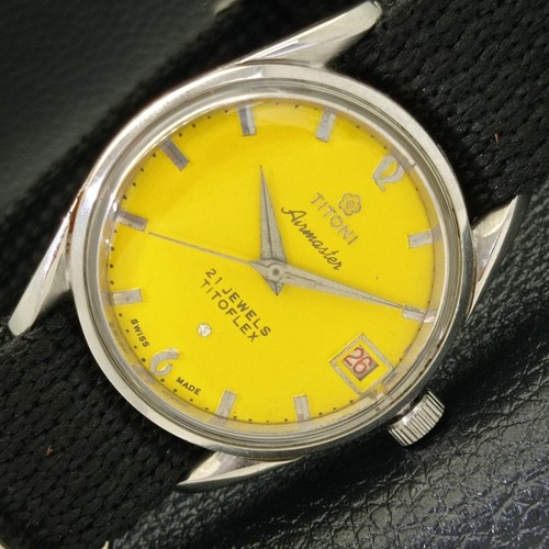 Swiss vintage titoni airmaster - vintage,