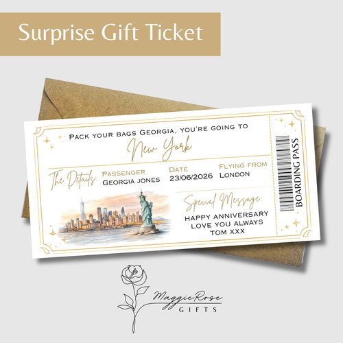 Personalised surprise new - new, york