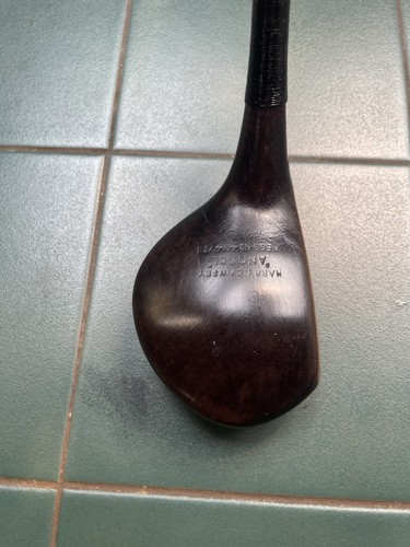 Hickory golf club rare harry - club,