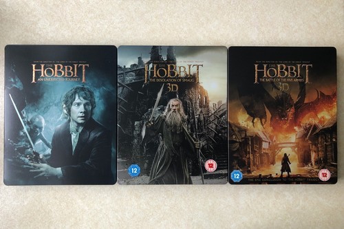 The hobbit trilogy blu ray - trilogy, blu-ray