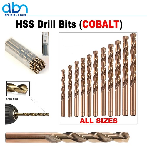 Hss gold cobalt jobber - gold,