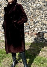 1940's SHERINGHAM WEEKEND    1930’s -1940’s VINTAGE BEAVER LAMB COAT   - SIZE 14