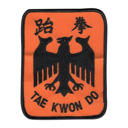 Martial arts embroidered badge - embroidered,
