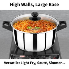 Induction Casserole  Stainless