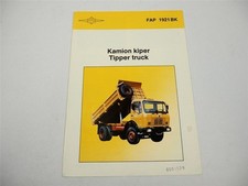 FAP Famos 1921BK Truck Tipper