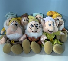 Vintage 7 Dwarves Plush Toys